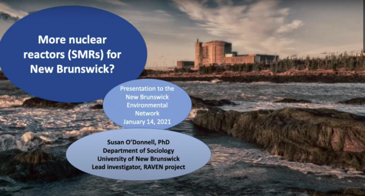 Video: More nuclear reactors for New Brunswick?